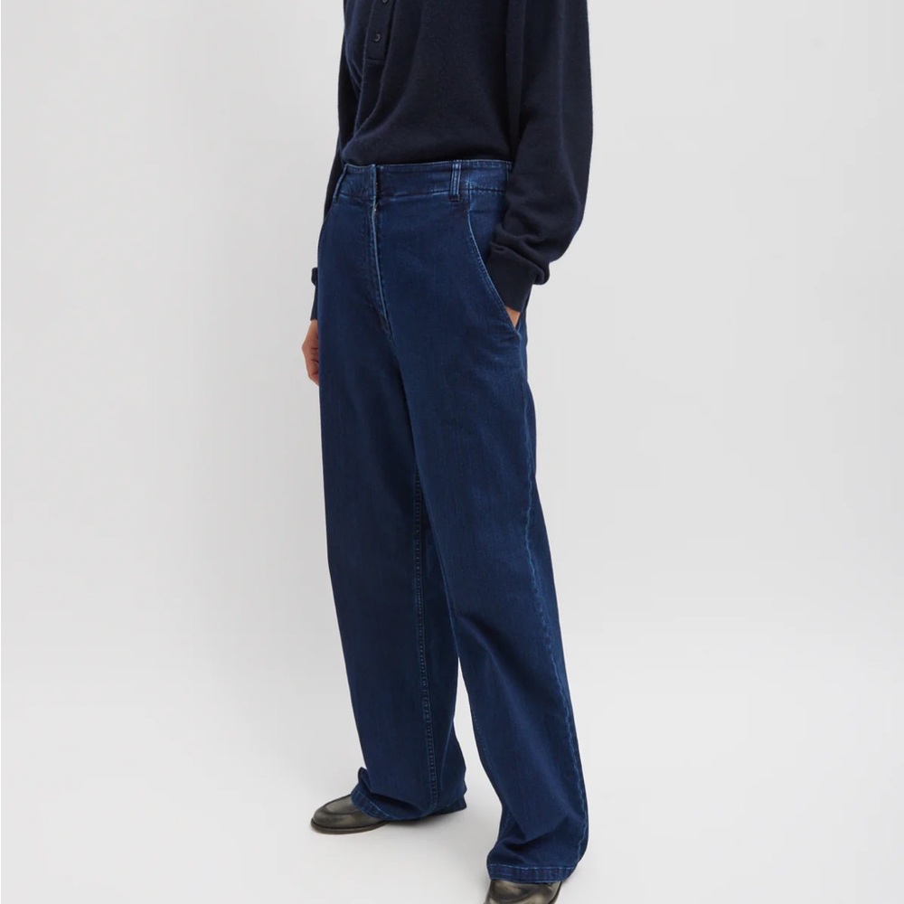TIBI Classic Indigo Denim Barry Jean Size 26